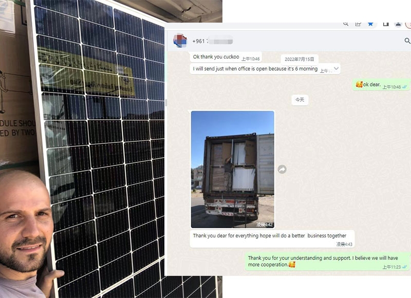 Wholesalers in Lebanon Bought 40HQ Containers of Solar Panels Wholesalers in Lebanon Bought 40HQ Containers of Solar Panels