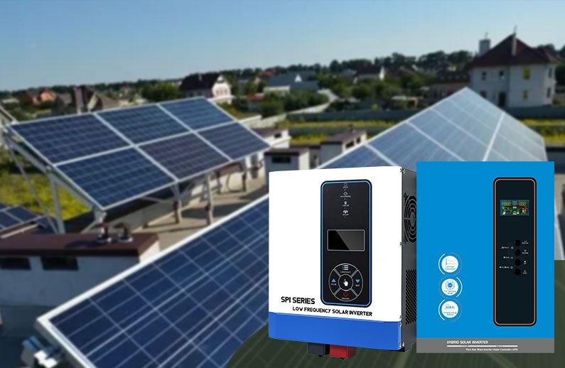 When should you choose a low-frequency hybrid solar inverter?