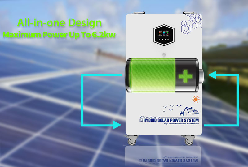 All-in-one Design Portable Solar Storage System