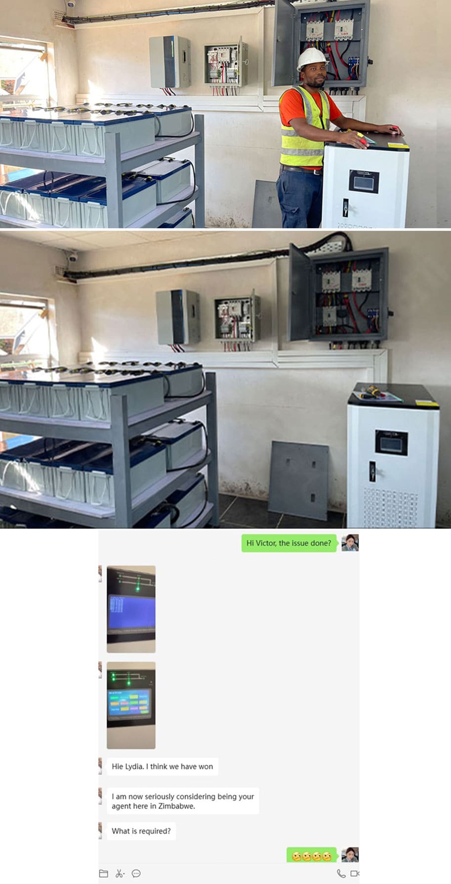 65kw Off-grid System For Factory In Zimbabwe